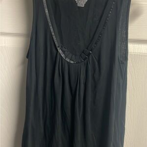 Merona Black Sleeveless Tank Top